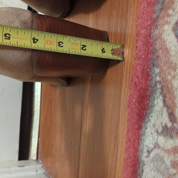 BP Lex suede western style Chestnut booties - Picture 9 of 9